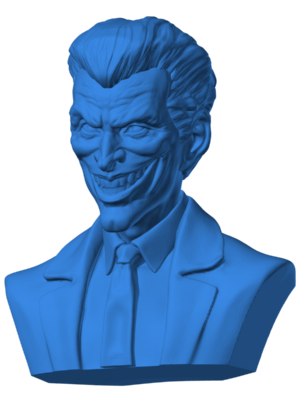 Joker Karakteri Büst Figürü