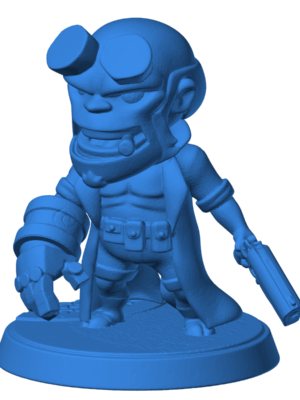 Hellboy Chibi Koleksiyon Figürü