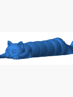Eklemli Tutan Kedi Figürü