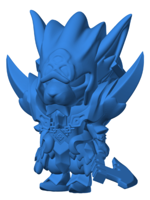 Chibi Larc Legend of Mana Figürü