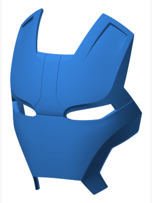 Motorize Iron Man Kaskı
