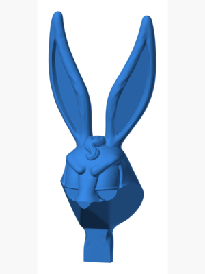 Bunnyman Bugs Bunny Superman Figürü