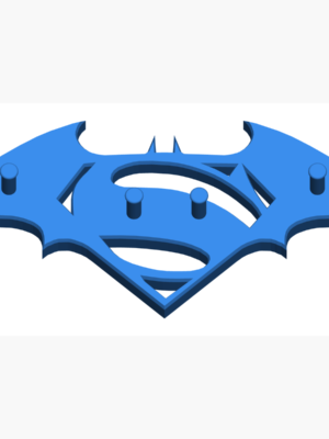 Batman Superman Anahtarlık Tutucu
