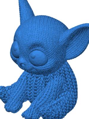 Örgü Bebek Yoda Figürü