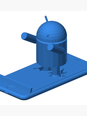 Android Robot Telefon Standı