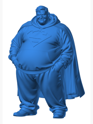 BigMan Superman Heykel Figürü
