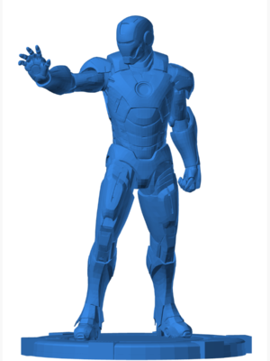 Iron Man Atış Pozu Figürü