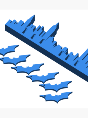 Batman Anahtarlık Duvar Askısı