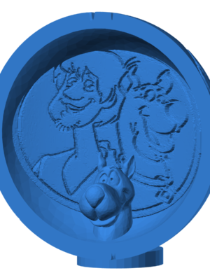 Scooby-Doo Dekoratif Biblo Figür