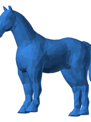 Low Poly At Heykel Modeli