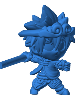Sevimli Chibi Karakter Figürü
