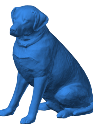 Labrador Köpek Heykeli