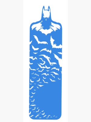 Batman Temalı Kitap Ayracı