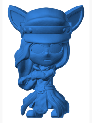 Şampiyon Chibi Savaşçı Figürü