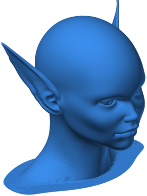 Elf Kız Fantastik Karakter Figürü