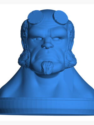 Hellboy Detaylı Karakter Büstü