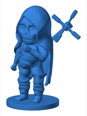 Death Stranding Higgs Chibi Figür