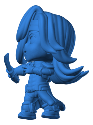 Sevimli Chibi Anime Figürü