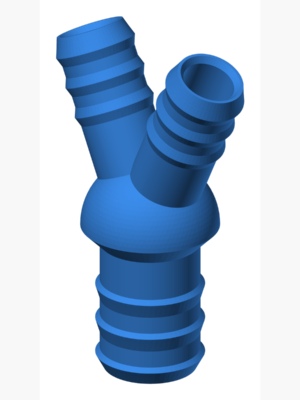 Akvaryum Y Boru Bağlantısı 16-22mm 2×12