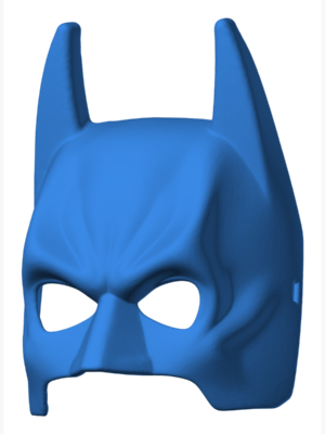 Batman Maskesi Antikieran Tasarım