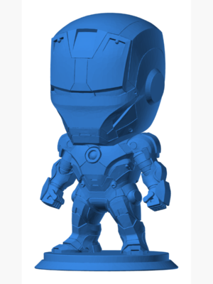 Iron Man Chibi Figürü