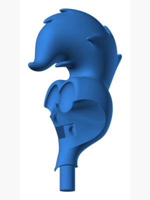 Woody Woodpecker Kolay Montajlı 3D Model