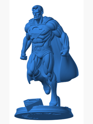 Superman Squishy Fidget Spinner
