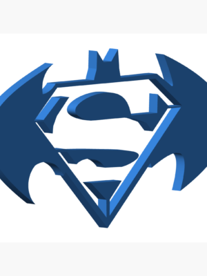 Batman Superman Çakışan Logo