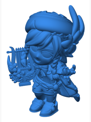 Sevimli Chibi Karakter Figürü