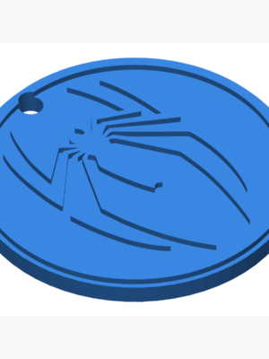 Spiderman Anahtarlık 3D Baskı Modeli