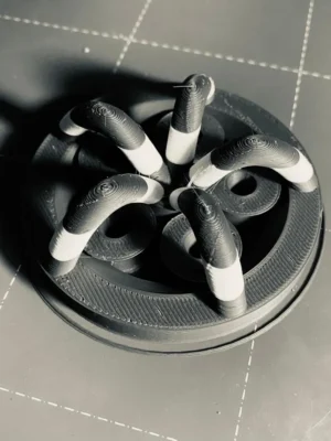 Spyder Fidget 3D Baskı Modeli — Fidget Oyuncak
