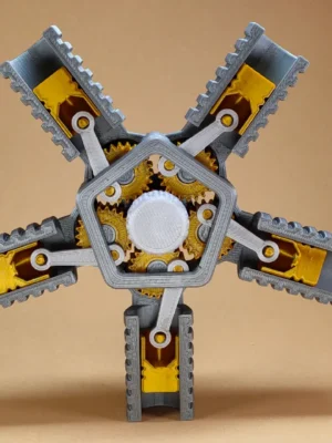 Engine Fidget 3D Baskı Modeli — Fidget Oyuncak