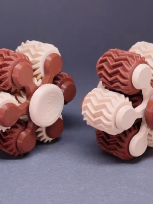 Gear Fidget Spinner 3D Baskı Modeli — Fidget Oyuncak