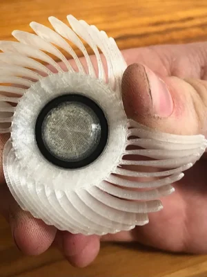 Flexible Spiral Fidget Wheel 3D Baskı Modeli — Fidget Oyuncak