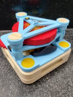 Swiss Escapement Desktop Fidget 3D Baskı Modeli — Fidget Oyuncak