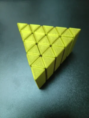 Triangle Sliding Fidget Toy 3D Baskı Modeli — Fidget Oyuncak