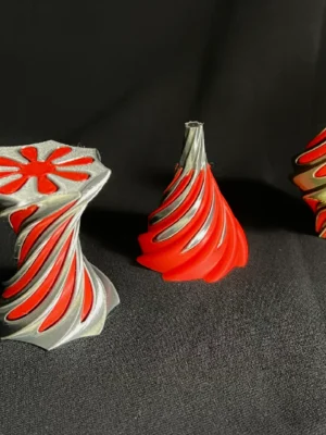 Impossible Passthrough Interchangeable Spiral Fidget Toy 3D Baskı Modeli — Fidget Oyuncak
