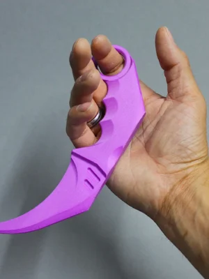 Karambit Fidget Toy 3D Baskı Modeli — Fidget Oyuncak