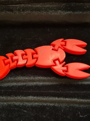 Articulated Fidget Lobster 3D Baskı Modeli — Fidget Oyuncak