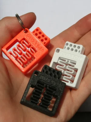 Print In Place Fidget Button 3D Baskı Modeli — Fidget Oyuncak
