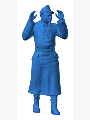 captured german soldiers 172 3D Baskı Modeli — Askeri Figür