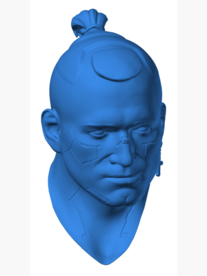 Jackie Welles 3D Baskı Modeli — Askeri Figür