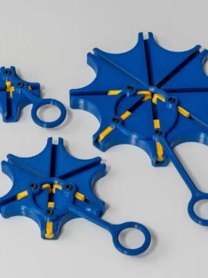 Do Nothing Grindertrammel Of Archimedes Fidget 3D Baskı Modeli — Fidget Oyuncak