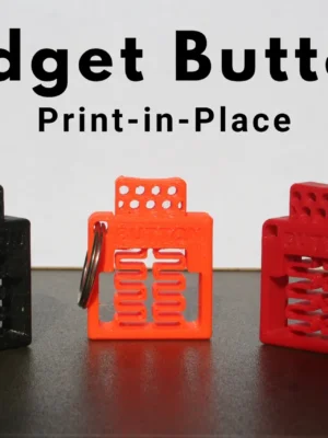 Fidget Button Fidget 3D Baskı Modeli — Fidget Oyuncak