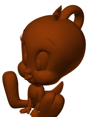 Tweety Bebek Anahtarlık Modeli