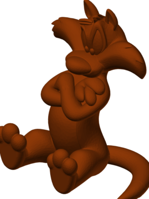 Sylvester Kedi Looney Tunes Heykel