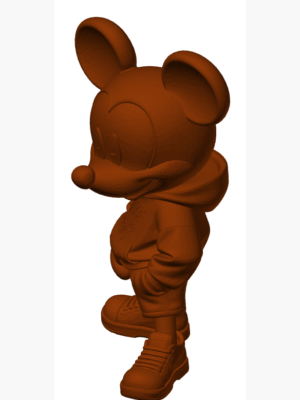 Mickey Mouse Kentsel Tarz Heykelcik