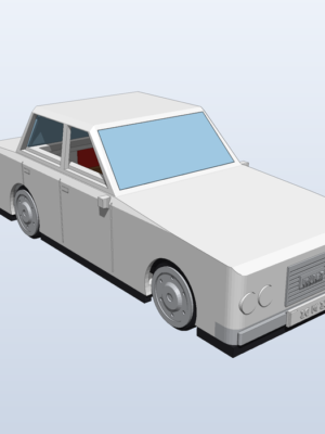 Lego Uyumlu Murat 124 (1971) Modeli