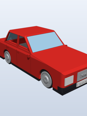 Lego Uyumlu Tofaş Şahin (1985) Modeli