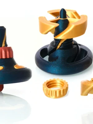 Passthrough Spining Top Fidget Toy 3D Baskı Modeli — Fidget Oyuncak